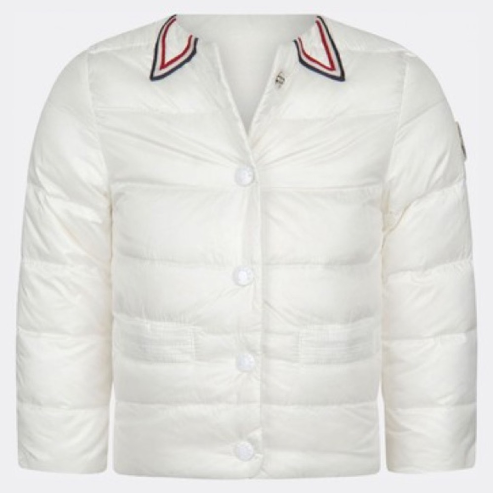 Moncler 12m white coat